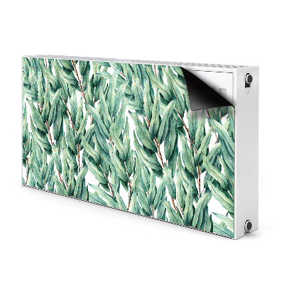 Magnetisk radiatorkåpa Målade blad