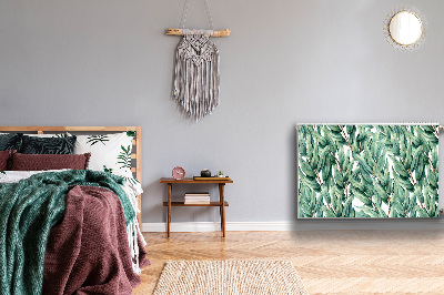 Magnetisk radiatorkåpa Målade blad