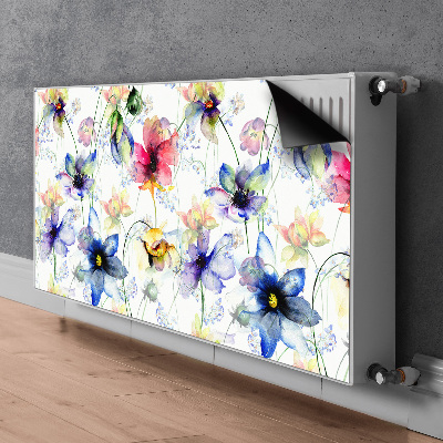 Magnetisk radiatorkåpa Fältblommor