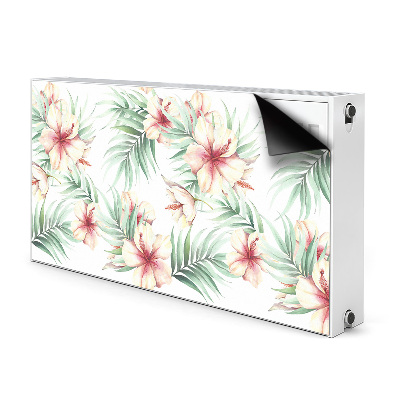 Magnetisk radiatorkåpa Hawaiianska blommor