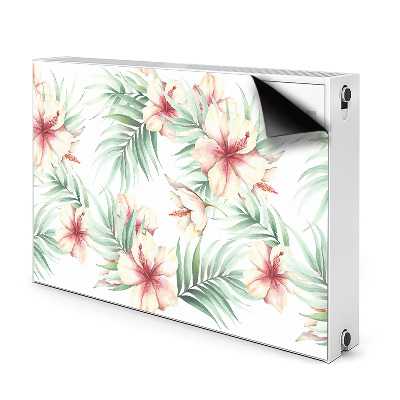 Magnetisk radiatorkåpa Hawaiianska blommor