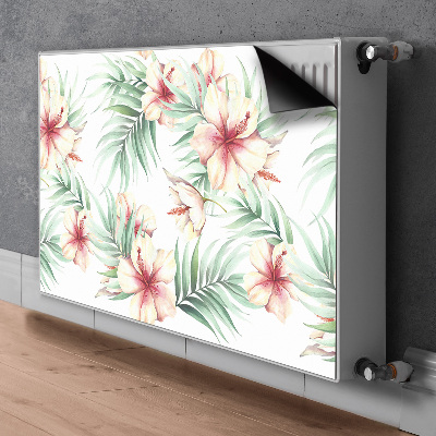 Magnetisk radiatorkåpa Hawaiianska blommor