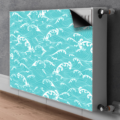 Magnetisk radiatorkåpa Vågor
