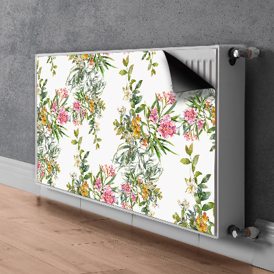 Magnetiskt radiatorskydd De blommande träden