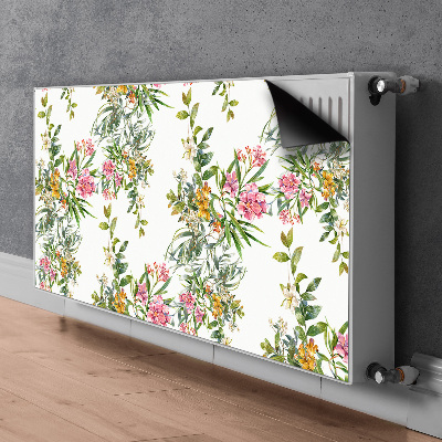 Magnetiskt radiatorskydd De blommande träden