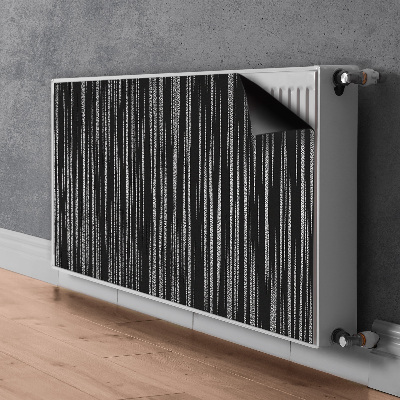 Magnetiskt radiatorskydd Svart design