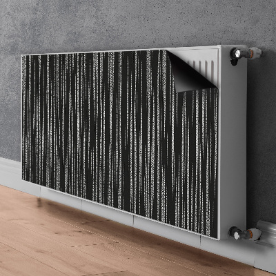 Magnetiskt radiatorskydd Svart design