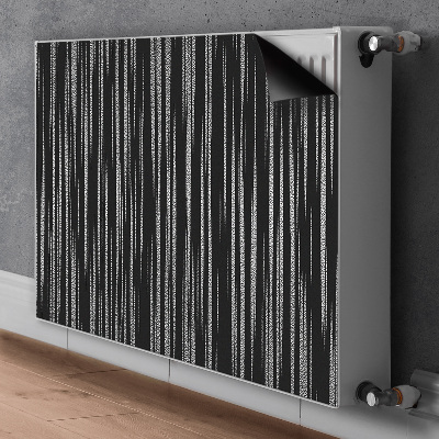 Magnetiskt radiatorskydd Svart design