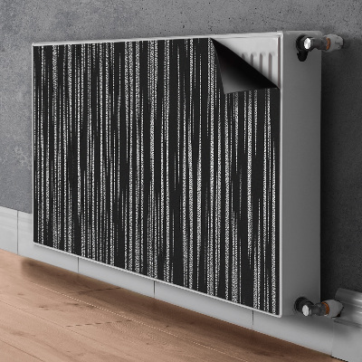 Magnetiskt radiatorskydd Svart design