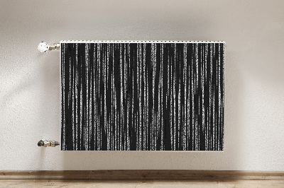 Magnetiskt radiatorskydd Svart design