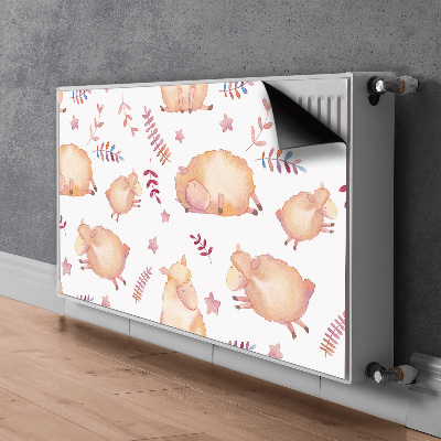 Magnetisk radiatorkåpa Får