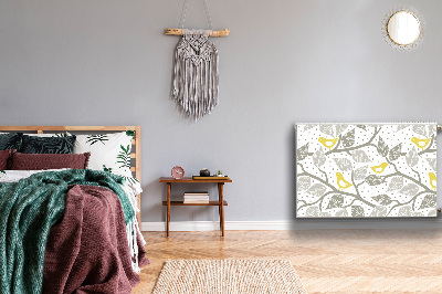 Magnetiskt radiatorskydd Fåglar