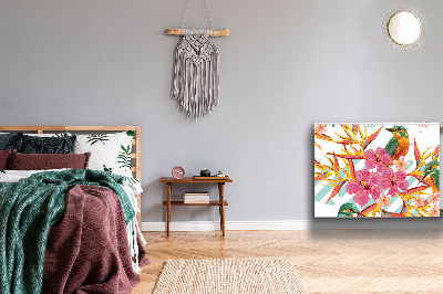 Magnetiskt radiatorskydd Sommarfåglar