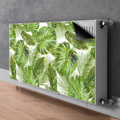 Magnetiskt radiatorskydd Groda på ett löv