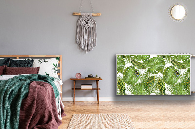 Magnetiskt radiatorskydd Groda på ett löv