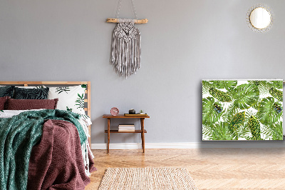 Magnetiskt radiatorskydd Groda på ett löv