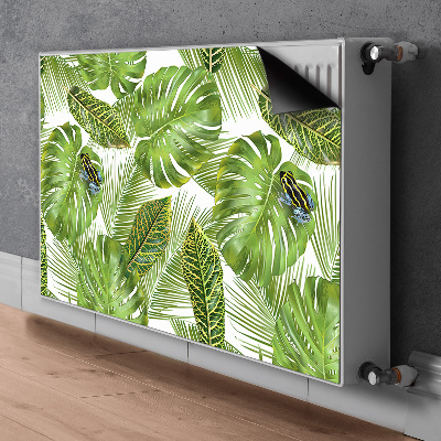 Magnetiskt radiatorskydd Groda på ett löv