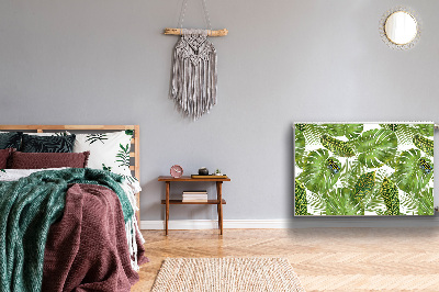 Magnetiskt radiatorskydd Groda på ett löv