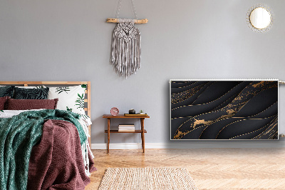 Magnetiskt radiatorskydd Gråa vågor