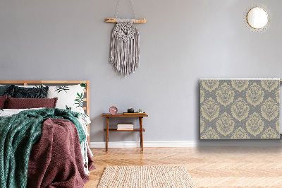 Magnetiskt radiatorskydd Damastmönster