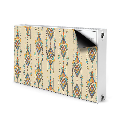 Magnetisk radiatorkåpa Aztekisk stil