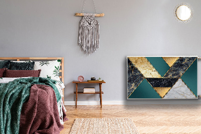 Magnetisk radiatorkåpa Vackert stilrent mönster