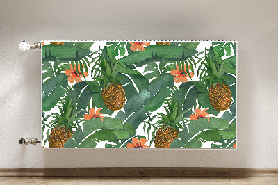 Magnetisk radiatorkåpa Tropisk ananas