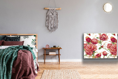 Magnetiskt radiatorskydd Röda fåglar