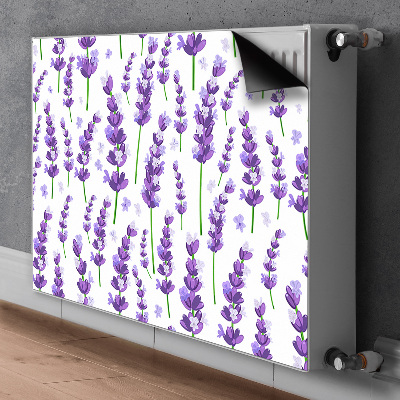 Magnetisk radiatorkåpa Lavendel