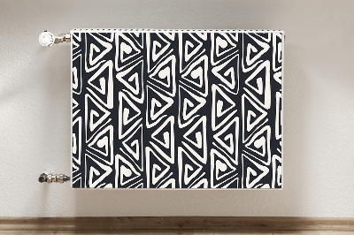 Magnetisk radiatorkåpa Geometriskt mönster
