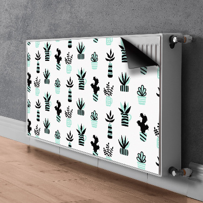 Magnetisk radiatorkåpa Suckulenter