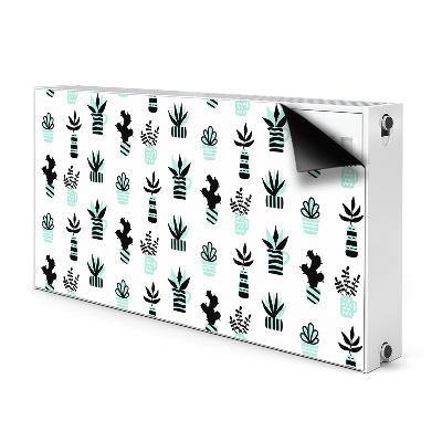 Magnetisk radiatorkåpa Suckulenter