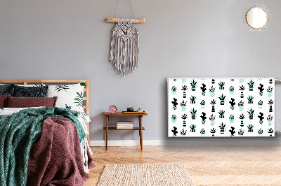 Magnetisk radiatorkåpa Suckulenter