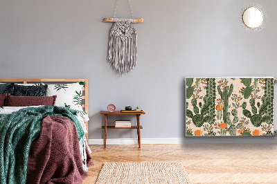 Magnetisk radiatorkåpa Orange kaktus