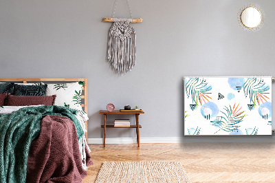 Magnetiskt radiatorskydd Tropiskt mönster