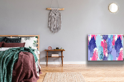 Magnetiskt radiatorskydd Akvarell abstraktion