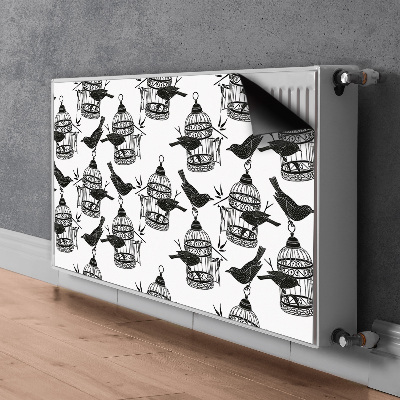 Magnetiskt radiatorskydd Fågelburar