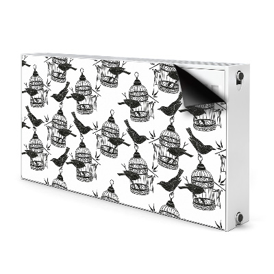 Magnetiskt radiatorskydd Fågelburar