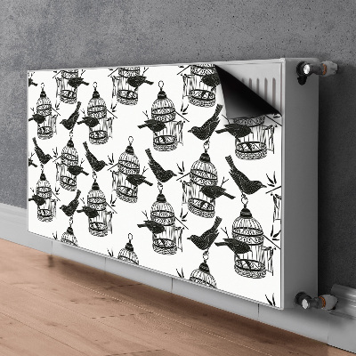 Magnetiskt radiatorskydd Fågelburar