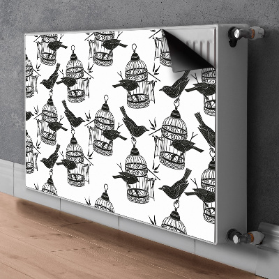 Magnetiskt radiatorskydd Fågelburar
