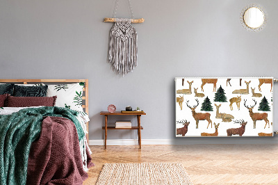 Magnetiskt radiatorskydd Rådjur