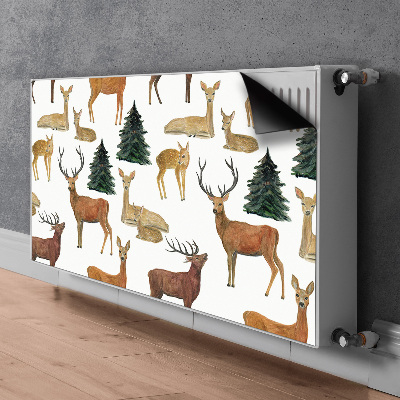 Magnetiskt radiatorskydd Rådjur