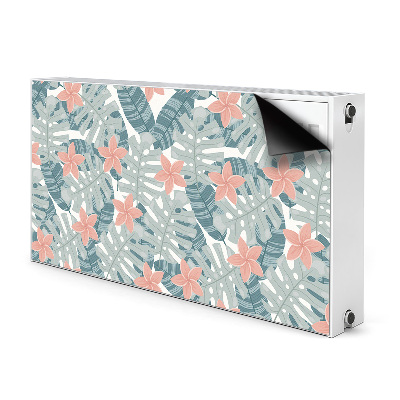 Magnetisk radiatorkåpa Tropisk väggmålning