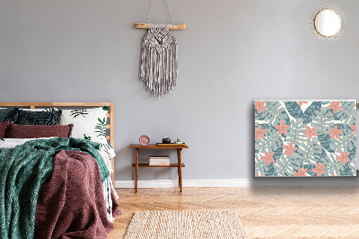 Magnetisk radiatorkåpa Tropisk väggmålning