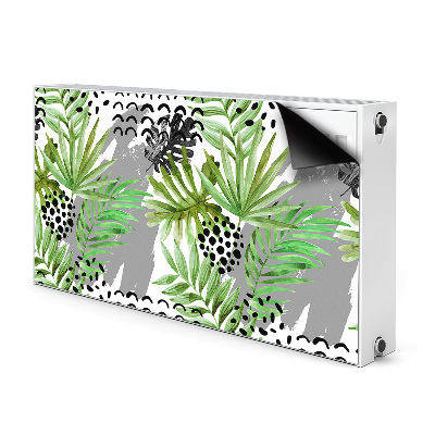 Magnetisk radiatorkåpa Tropiska löv
