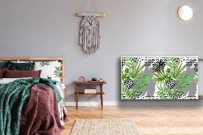Magnetisk radiatorkåpa Tropiska löv