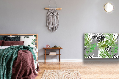 Magnetisk radiatorkåpa Tropiska löv