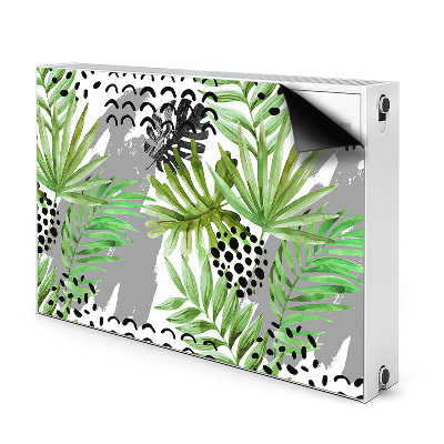 Magnetisk radiatorkåpa Tropiska löv