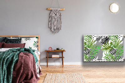 Magnetisk radiatorkåpa Tropiska löv