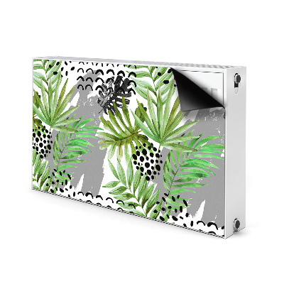 Magnetisk radiatorkåpa Tropiska löv